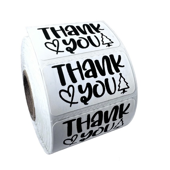 HandMade Other - 🎄Packaging Supplies |Christmas Stickers | Thank you Stickers |Pack of 10…